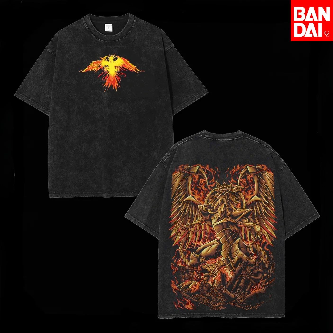 Anime Yugioh Dark Magician Girl T-Shirt Vintage Gewaschene Baumwolle Übergroßer Rundhalsausschnitt Harajuku Streetwear Herren Casual Grafik-T-Shirts