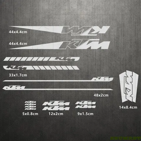 För Ktm motorcykelramklistermärke logotyp vattentät 10 best sales sjukaste klistermärke - №7