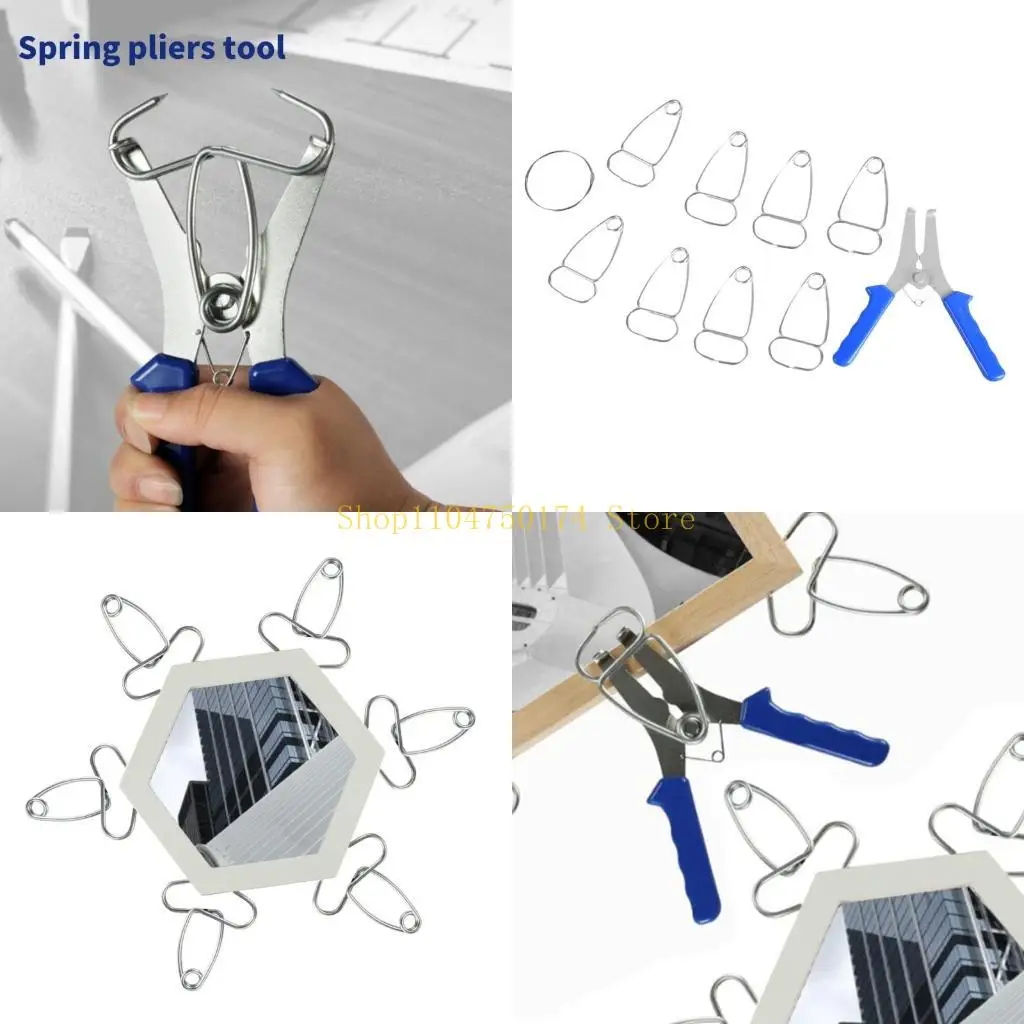 

Spring Clamp Pliers Miter Clamps Miter Plier Clip for Frame Molding Steel top sale