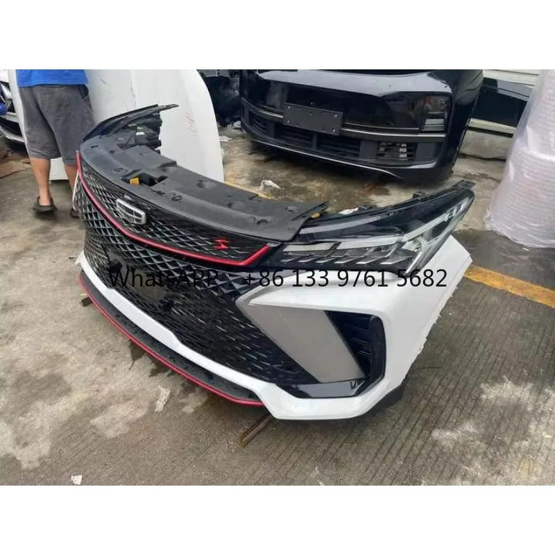 ホットセール ノーズカットフロントバンパーアセンブリ「吉利SX11 Binyue 2020年モデル用、統合型ヘッドライト搭載（6010092000）」