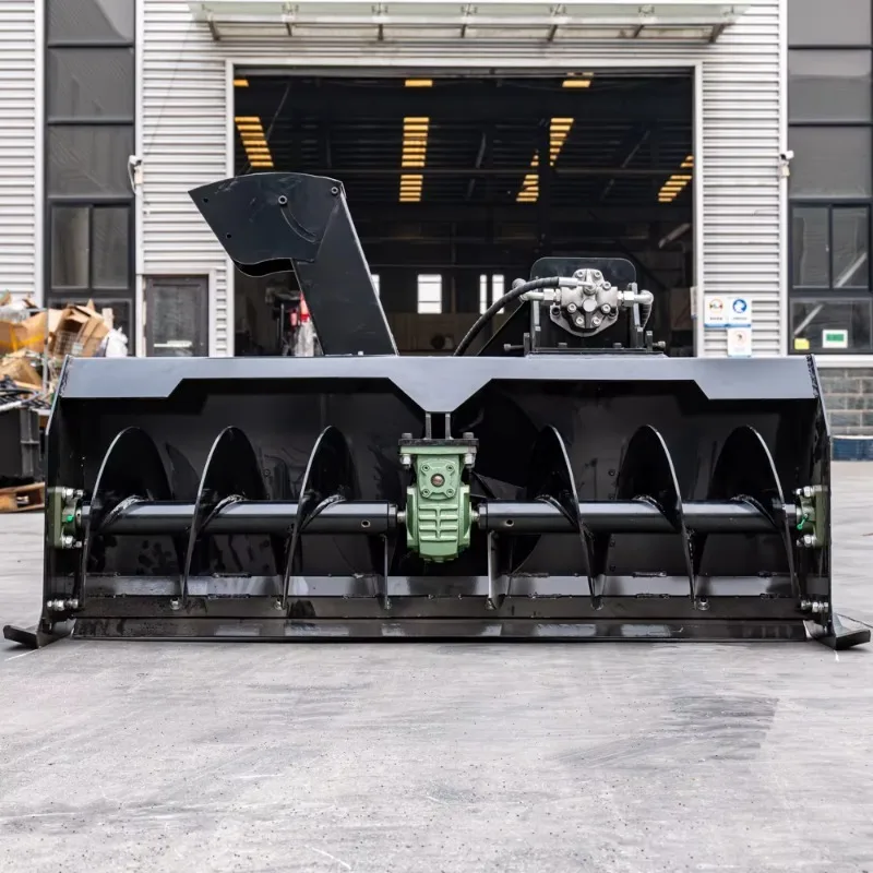 Professional sliding steering snow remover gear for driveway farms, suitable for large-scale snow removal operations
