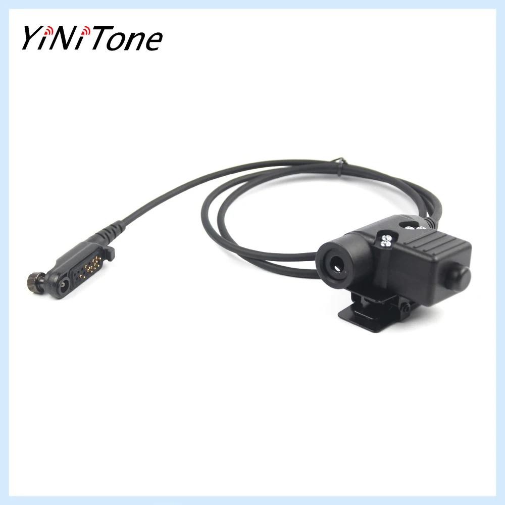 Ham Radio Walkie Talkie U94 PTT Headset Adapter for HYT Hytera PD680 X1P PD660 PD600 HYTERA AR 685