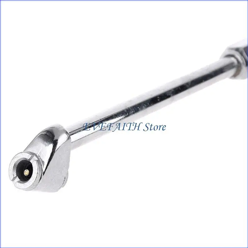 124bエアチャック1/4インチデュアルトラック用タイヤチャックのヘッドロックRVインフレータコンポー