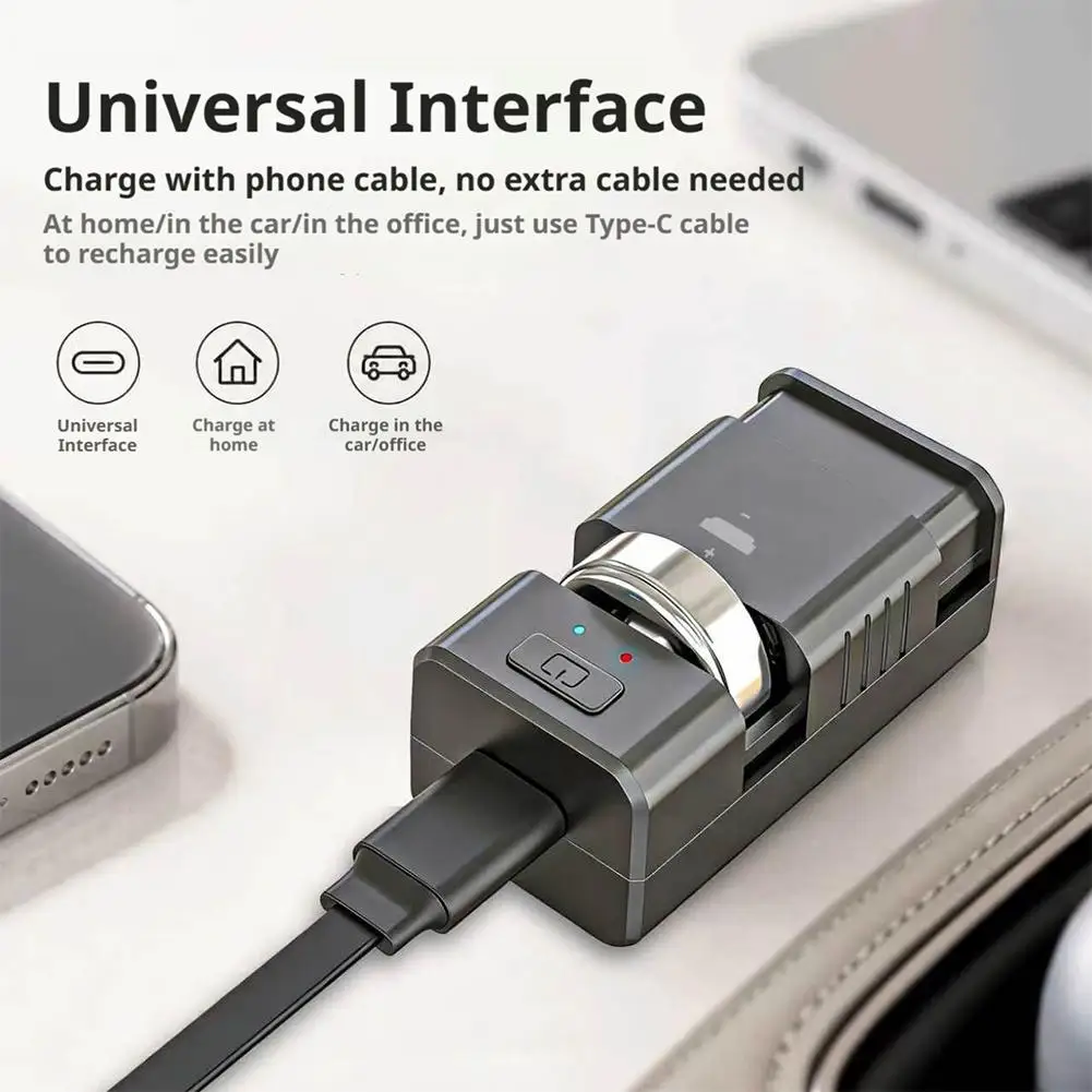 Universal Charger Rechargeable Button Cell Battery Charger Type C Port Wire Power Supply Charging LIR2032 2477 2450 With Indicat