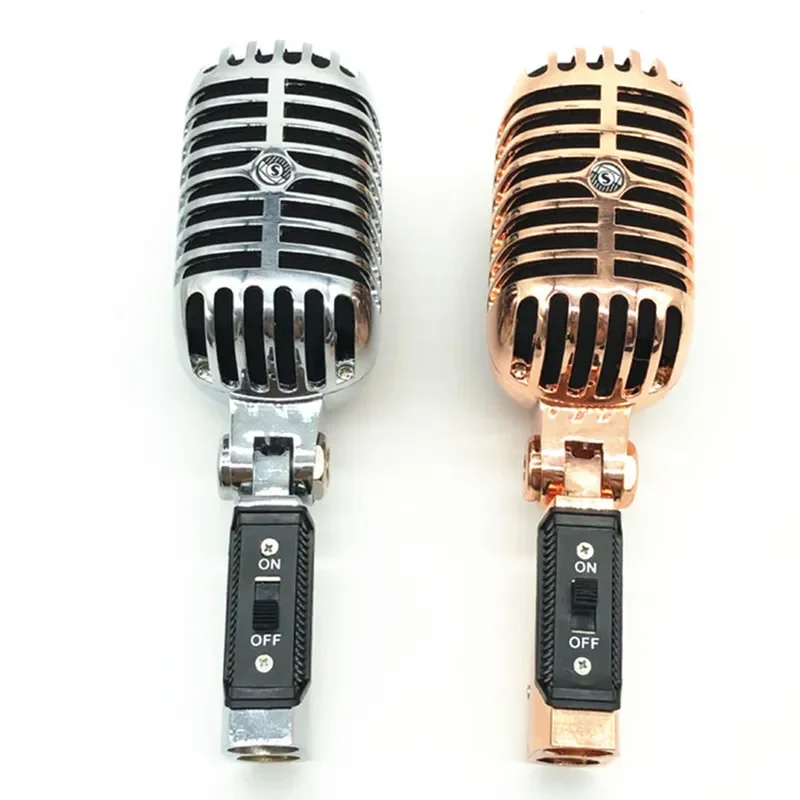 stage performance classical retro dynamic microphone, star stage antique dynamic microphone