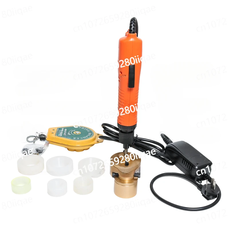 Small large torque 160w handheld electric lock cap capping machine high power 10-50mm screw cap sealing