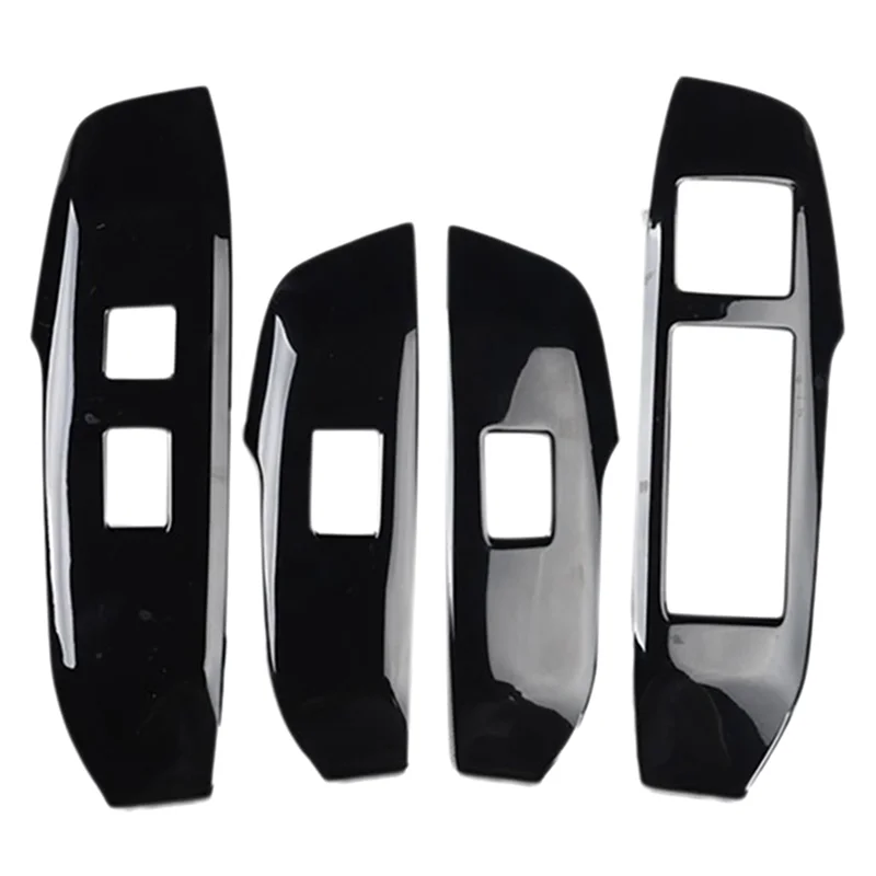 4PCS Car Window Switch Panel Adjust Cover Trim Stickers Window Button Decoration for LEXUS NX 300H 200T LHD C