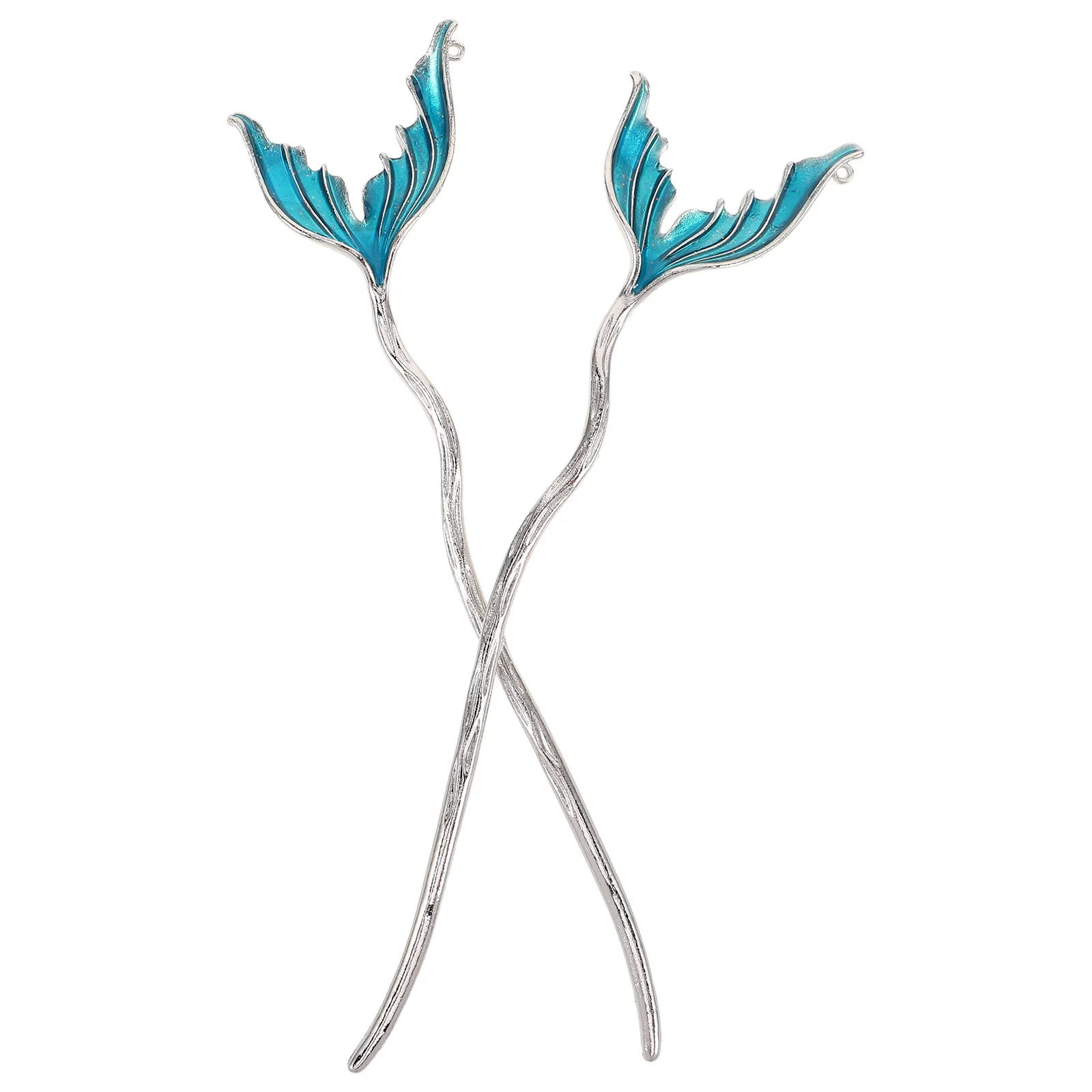 

2 шт., нерегулярные палочки для волос «рыбий хвост», легкие заколки из сплава для женщин, булочки, свадебная вечеринка, путешествия, заколка в китайском стиле