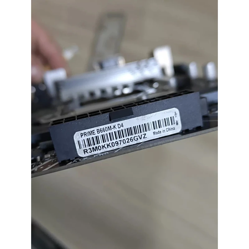 Used for ASUS PRIME B660M-K D4 LGA1700 Motherboard 12th 13th Gen DDR4 Dual M.2 Full Ports Used Board With Original I/O Shield