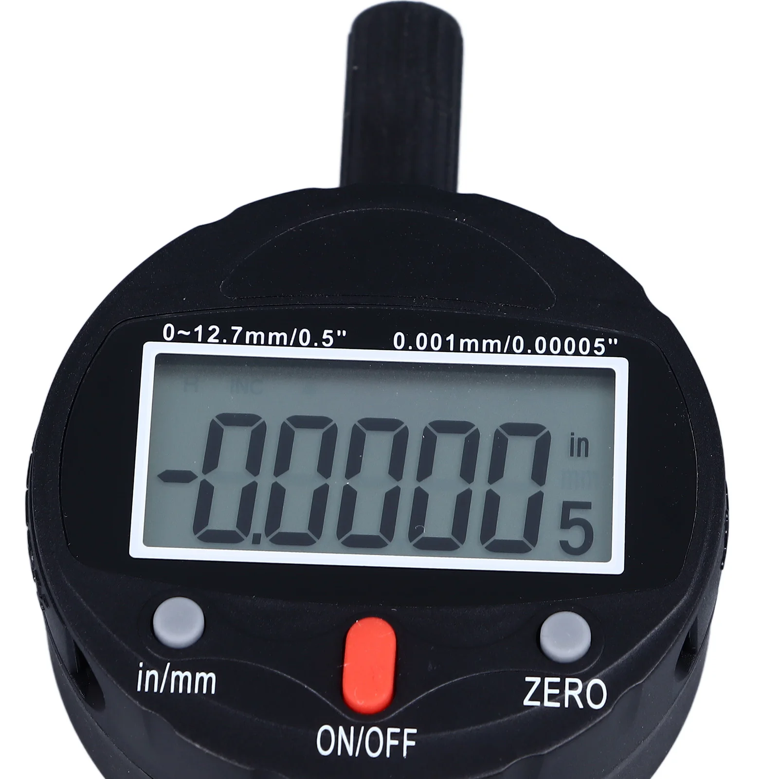 Digital Dial Indicator 0.00005in Range IP54   Proof 0‑12.7mm Dial Indicator Probe Intuitive for Industrial Use