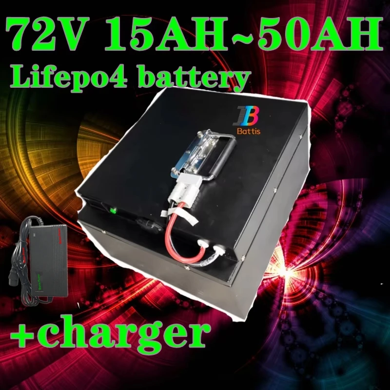 

Baattis power 72V 20ah 30ah 35ah 40ah 50ah 60ah Lifepo4 battery Teswatts Two three-wheeled vehicles floor scrubbers sweeping