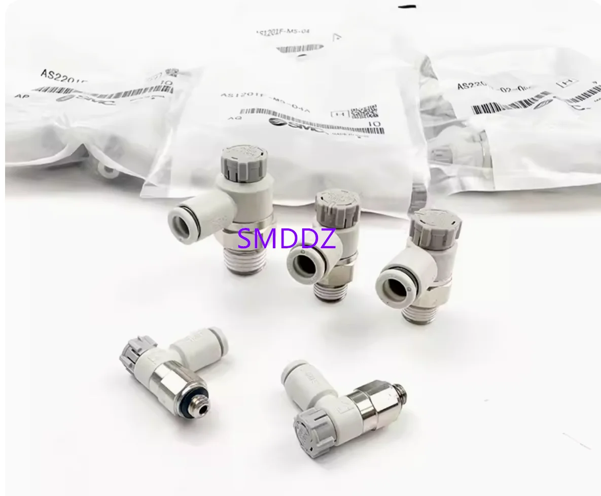 10pcs SMC connector (limited release type)   AS1201F-M5-04A AS1201F-M5-06A AS2201F-01-04SA AS2201F-01-06SA AS2201F-01-08SA