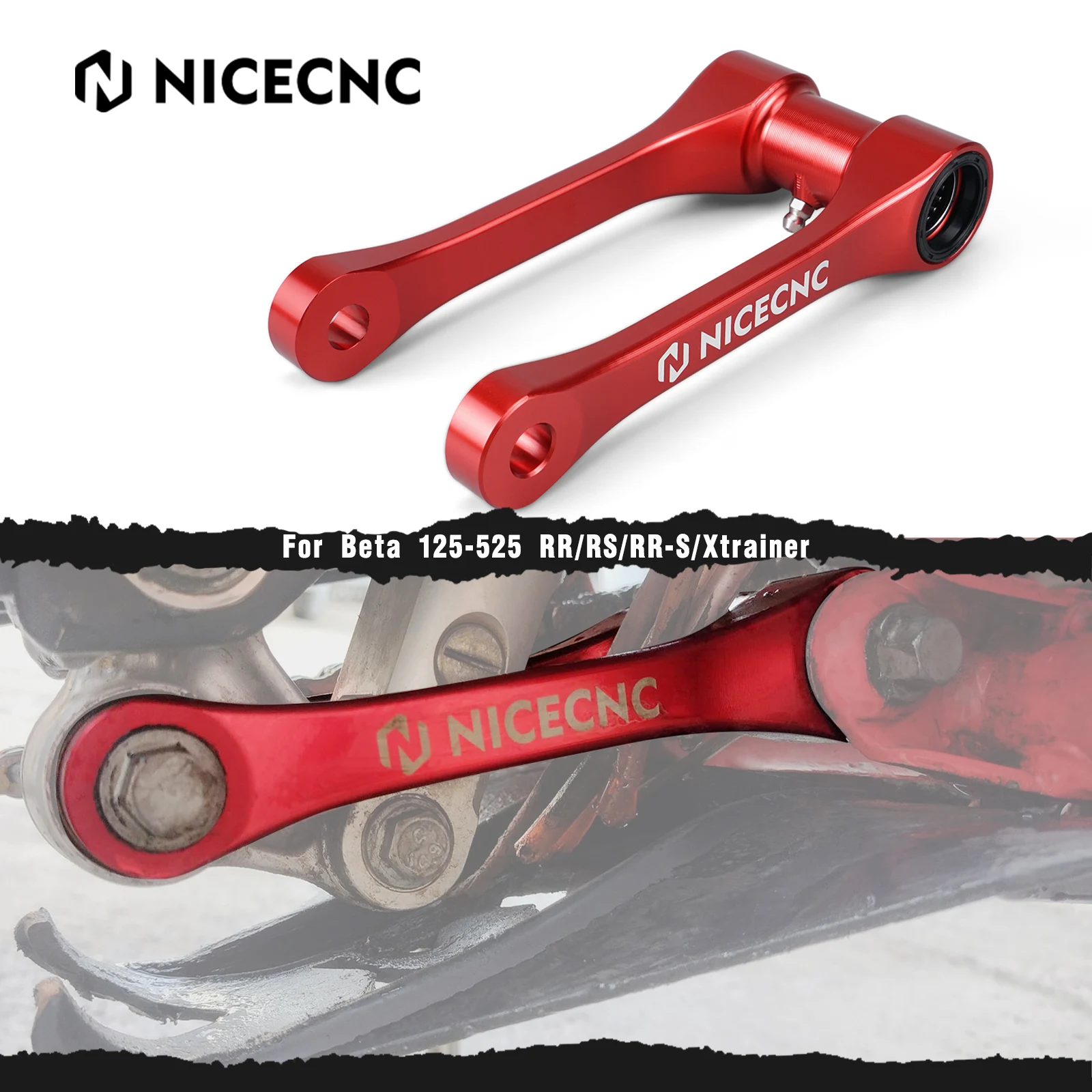 

Motocross For Beta ENDURO RR RR-S 250 300 350 390 450 480 498 520 RACING 2T 4T X-Trainer 300 250 1.25IN/30MM Lowering Link Kit