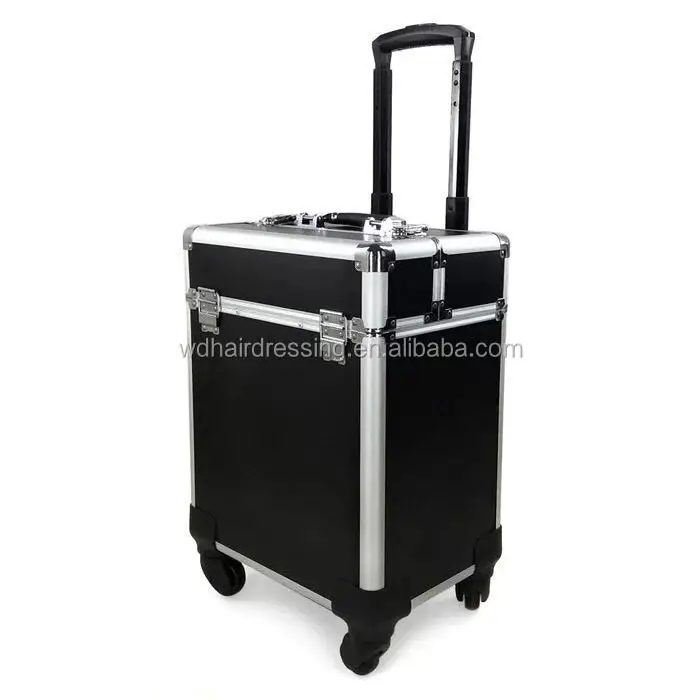 Hairdressing Trolley Luggage Cosmetic Toolbox Trolley Case Modern Hair Stylist Dedicated Large Capacity Salon Tool Rolling Box