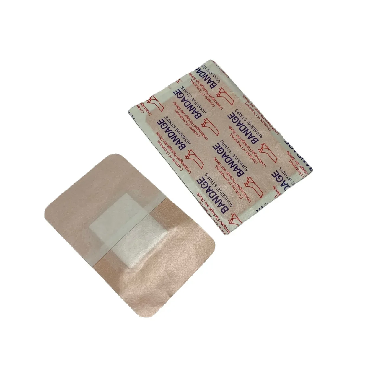 Bande arina hypoallergénique pour plaies, bandage IQUE Band, grande plaie, premiers soins, outils d'extérieur, 76x51mm, 100 pièces