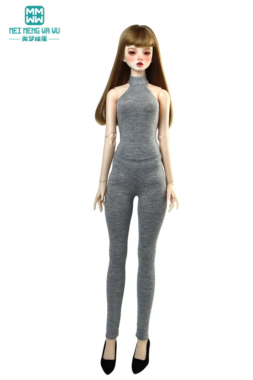 Fit 1/3 1/4 BJD Doll Clothes DD SD Toy Ball Joint Doll Accessories Fashion Leggings Black Gray White Trousers Girls Gift