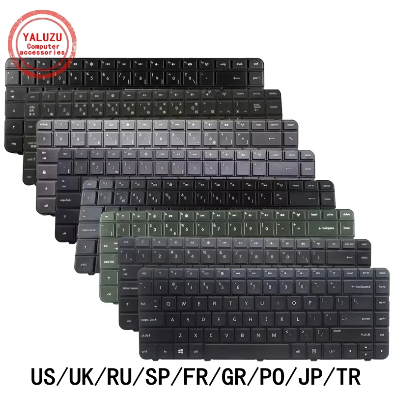 Klawiatura do laptopa US/UK/RU/SP/FR/GR/PO/JP/TR do HP Pavilion G4 G4-1000 G6-1000 246 430 431 435 436 450 455 630 635 636 650 655