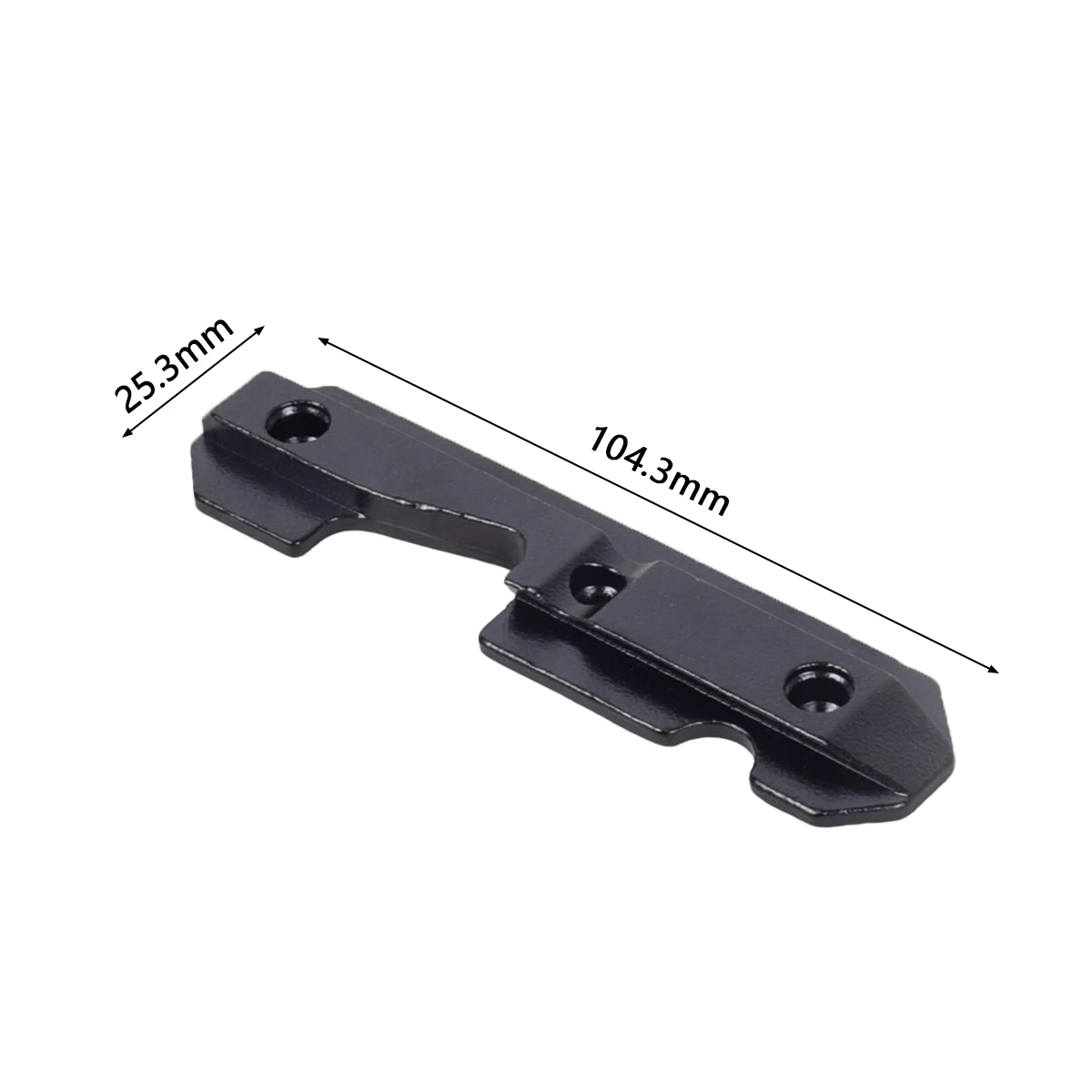 Steel AK47 Dovetail Side Mount Rail For Milled Stamped Receivers Accepts AK Seires Side Mounts Plate Hunting AK Accessories