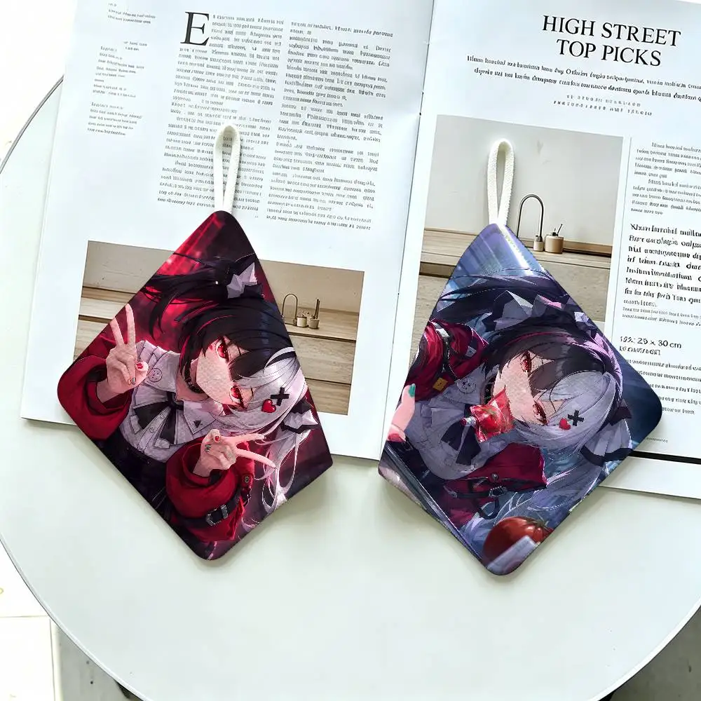 Lacrimosa Neverness to Everness NTE Polyester Hanging Hand Towel, Super Absorbent Hand Wiping Towel for Daily Household Use
