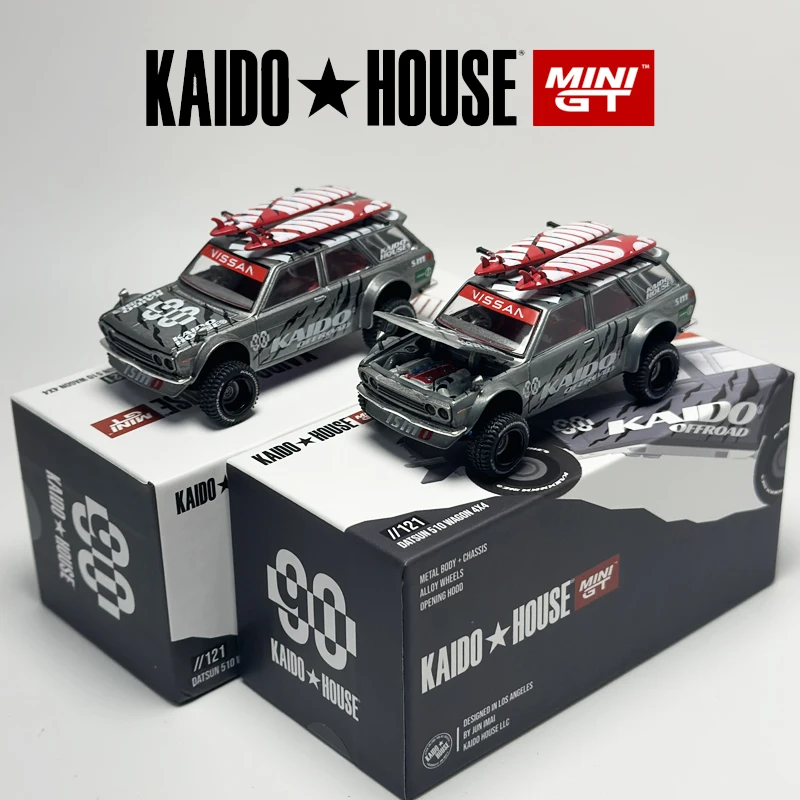 miniGT kaido house DATSUN 510 WAGON チェイス In Stock - Kaido House x Mini GT 1:64 Datsun 510 Wagon Hanami V3