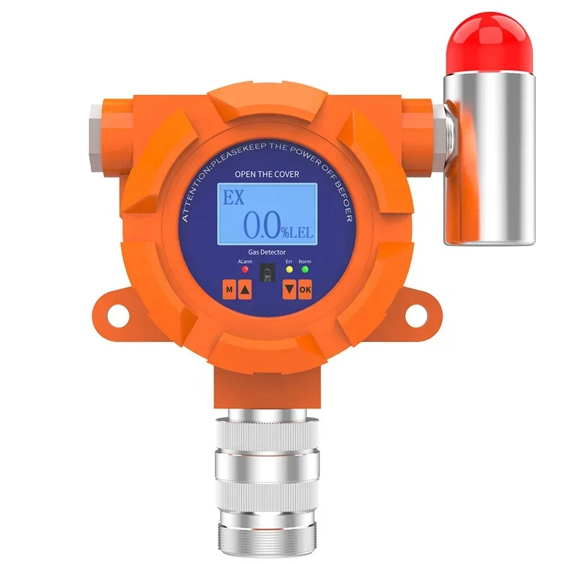 Pulitong Fixed Gas Detector Wall Mounted EX(LEL LPG) Combustible Gas Leak Detector Sensor gas sensor for Industrial