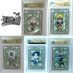 Kayou Naruto QR Card 1~9 Series CCG9.5 Uzumaki Naruto Hyuga Hinata Hatake Kakashi Collection Card Christmas Birthday Gift Toys