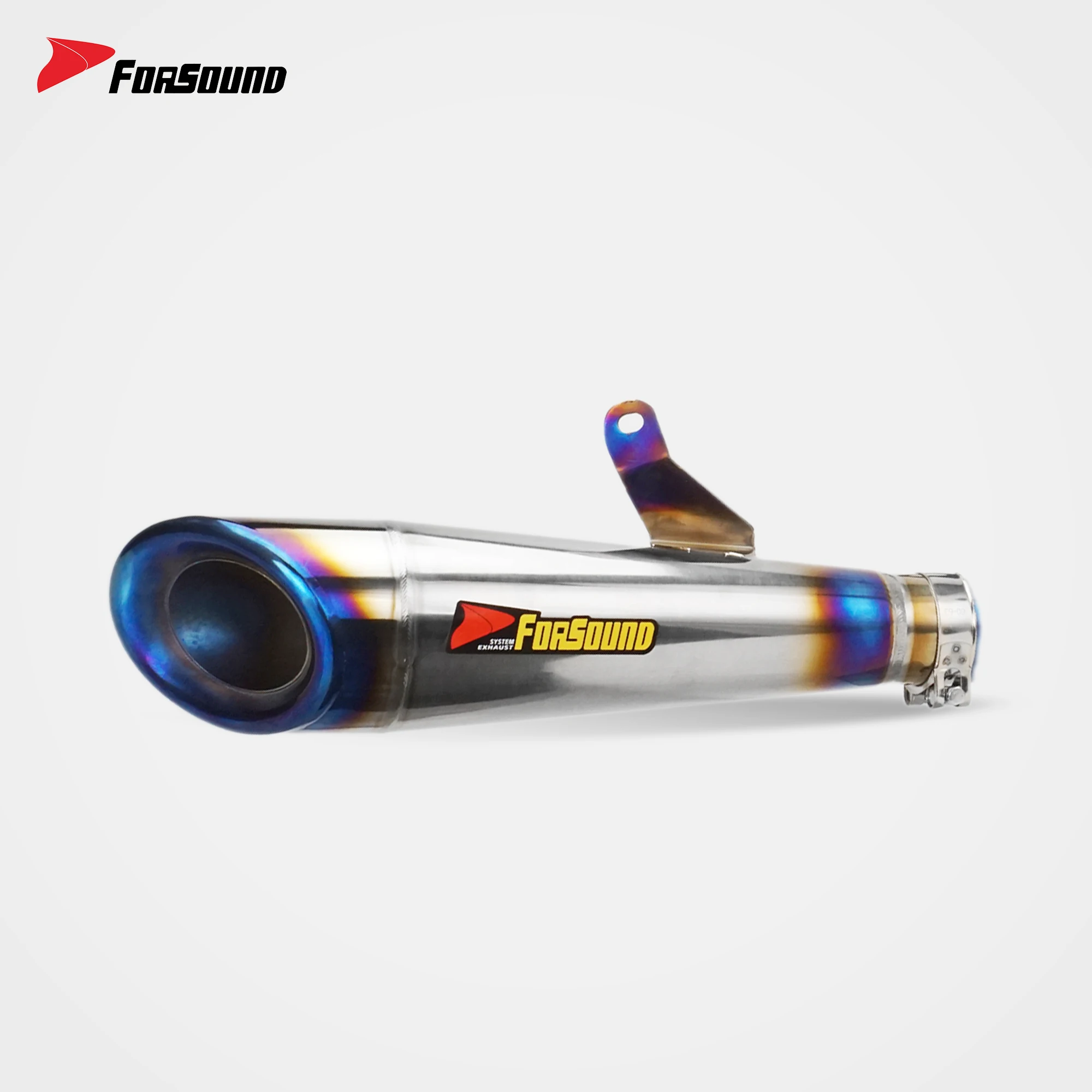 Forsound Factory Wholesale Price Kawasaki Ninja H2 H2R Motorcycle Exhaust Front and Mid Section Racing Muffle Tit