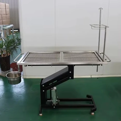 

Hydraulic Pet Surgical Operating Table Veterinary Wet Table Stainless Steel Veterinary Instrument For Pet Clinic