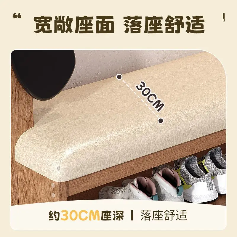 shoe changing stool, multi-layer, household, door, creative, shoe rack, integrated, soft bag