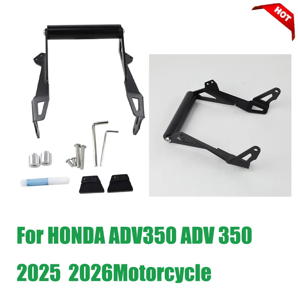 

Navigation Plate Mount Bracket For Honda Adv350 Adv 350 2025 2026 Motorcycle Accessories Smart Phone Stand Holder Support Gps