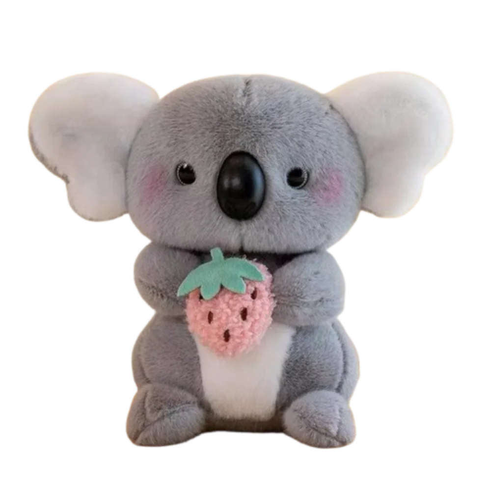 

's Accompany Dolls Cartoon Elephant Fluffy Simulation Koala Doll Soft 25cm Animal Festival Party Decor