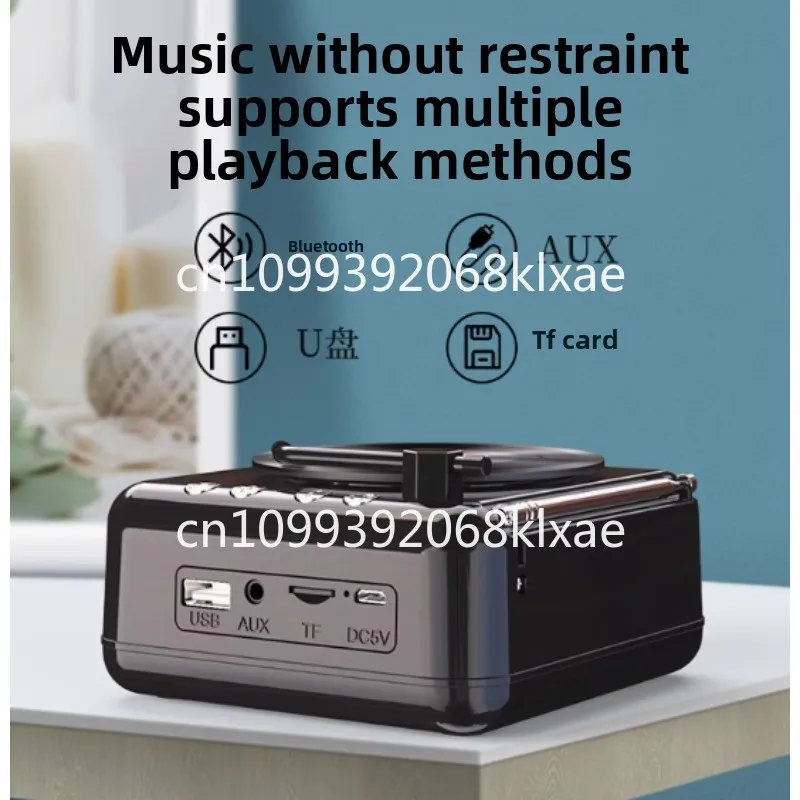 H3 wireless bluetooth speaker retro phonograph mobile phone mini card stereo