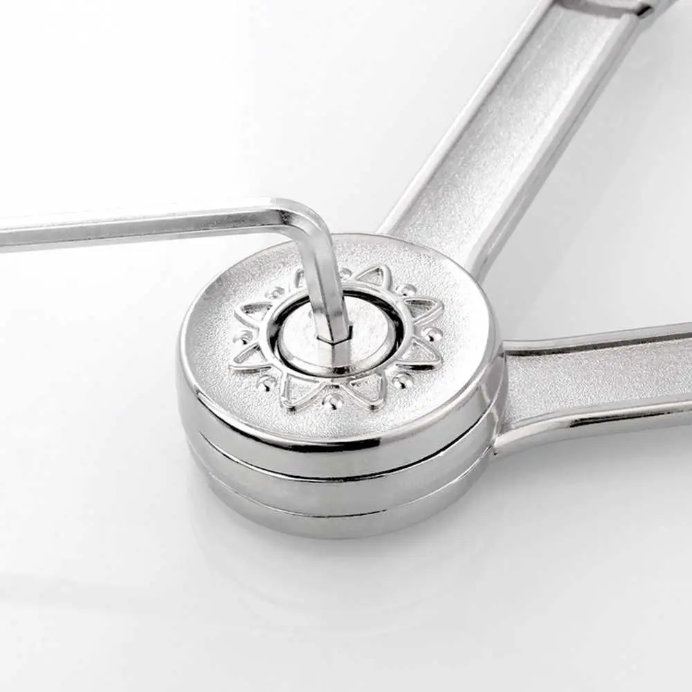 Satin Nickel Finish Lid Support Hinge Soft Close Mechanism Adjustable Strength Folding Lid Stay Randomly Stop Function