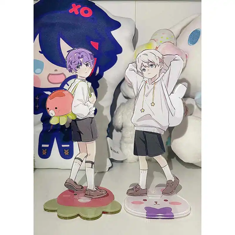 Anime Love and Deepspace Sylus Xavier Rafayel Acrylic Cool Standing Sign Indicative Board Mould Parts Table Decoration Xmas Gift