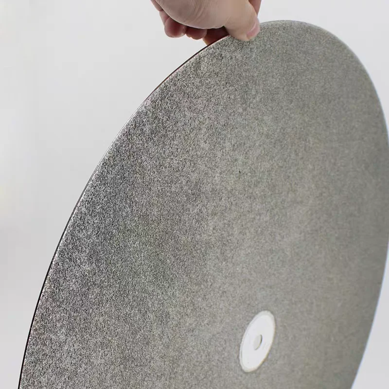 16 インチ 400 ミリメートル x 12.7 アーバー穴ダイヤモンドコーティングされたフラットラップディスク研削研磨ホイール 46 - 1000 グリット