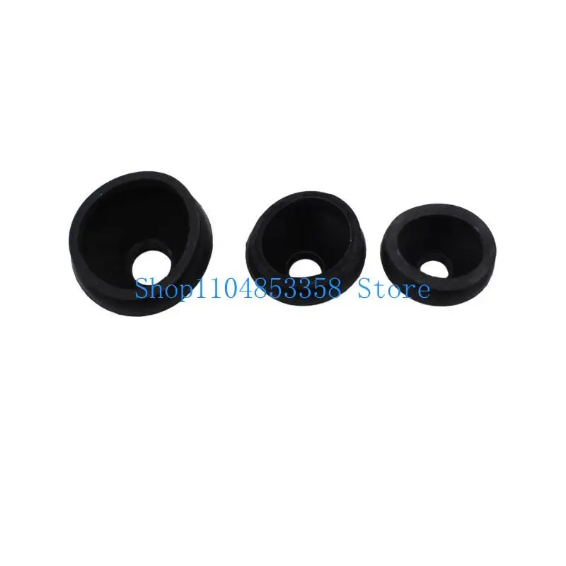 652F Rubber Sphere Joint Covers set Dustproof Seal Car Suspension Dust Boot Set Enhances Rubber Cover for Auto Steering Systems