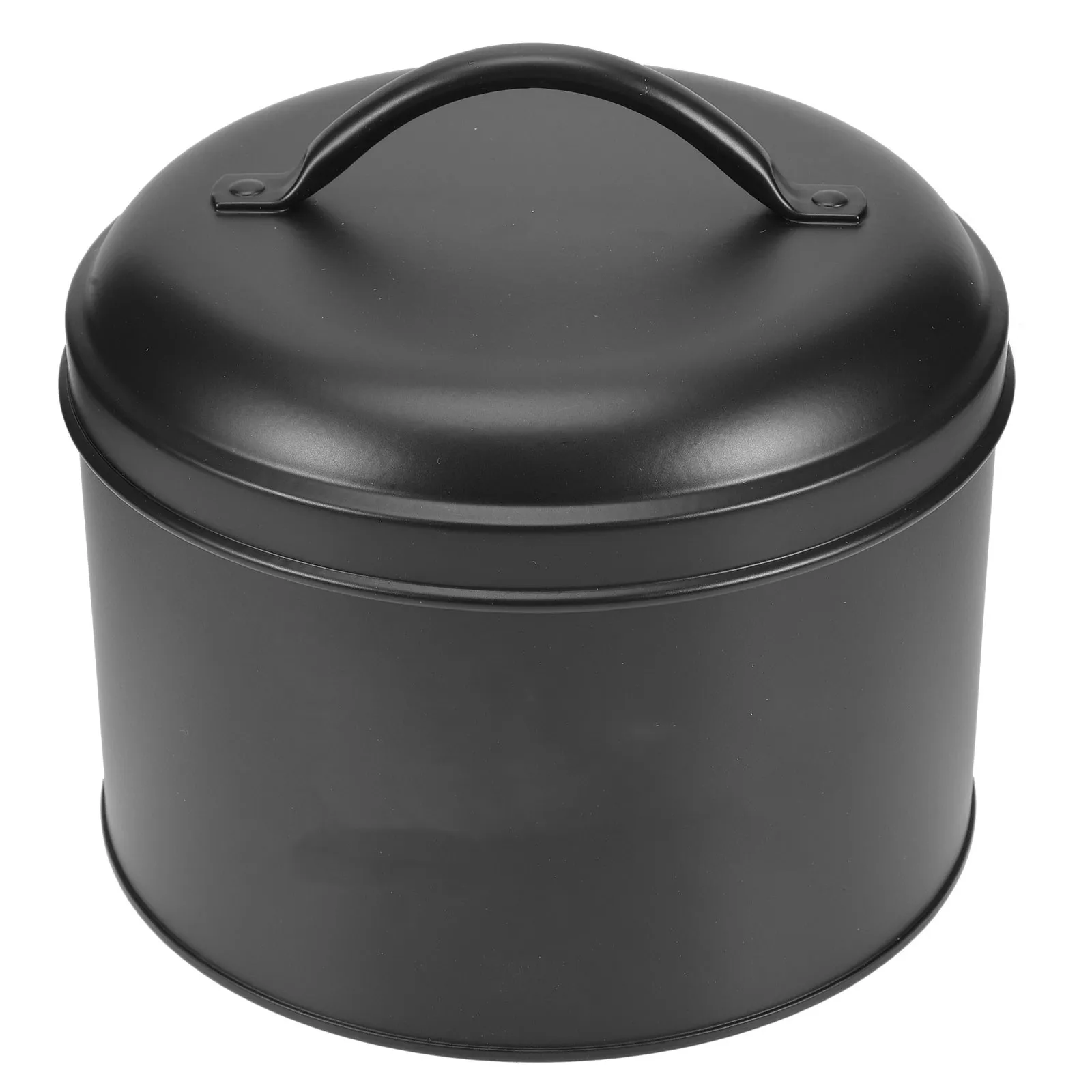 Metal Food Storage Jar Airtight Sealed Canister for Coffee Beans Cereals Nuts Flour Sugar Popcorn Tea Biscuits Snacks Candy Dry
