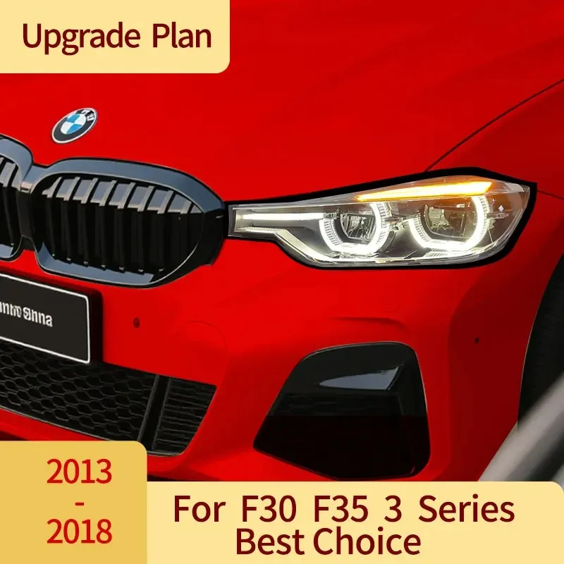 For 2013-2018 BMW 3 Series F30 Headlights F35 Upgrade Full Led DRL Turn Signal Headlamp Assembly Accessories Plug And Play