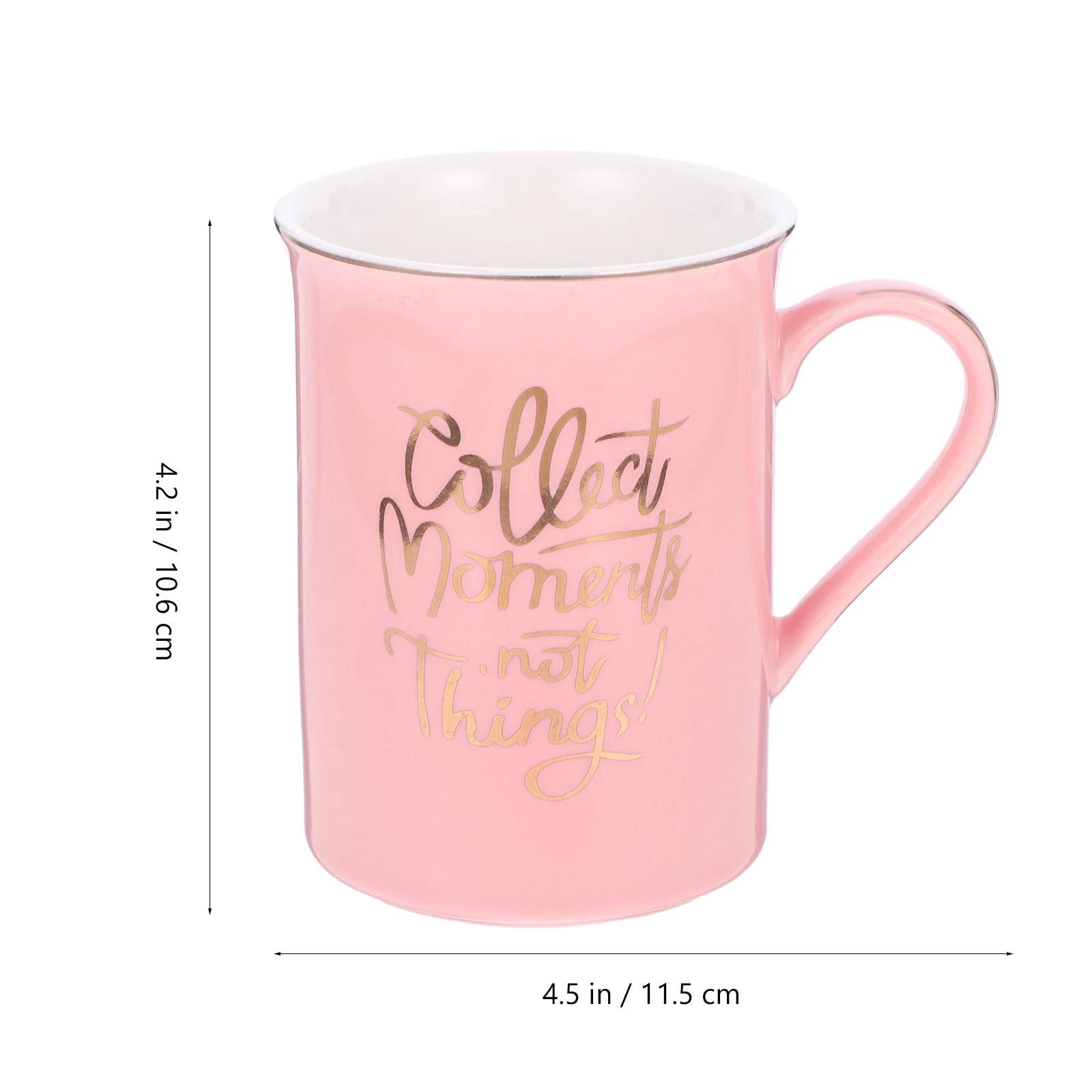 

1 set 1 Exquisite Ceramic Large Handle Coffee Wedding Gift Latte Cup Kawaii Pattern Mug Cup Set Kitchen Coffee Mugs For Friends