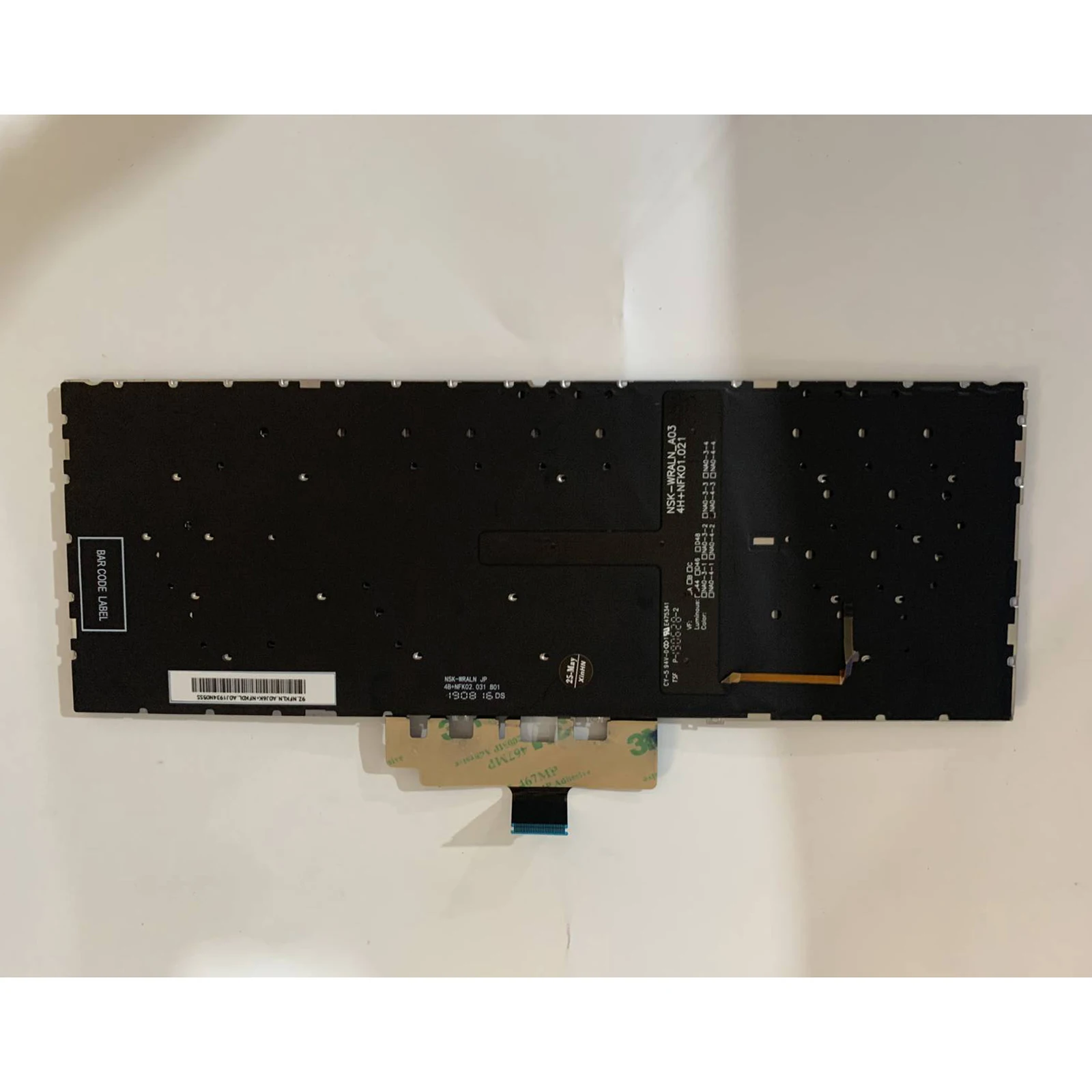 لوحة مفاتيح الكمبيوتر المحمول تخطيط الولايات المتحدة لـ Asus ZenBook 14 UX434 UX434F UX434FA UX434FL #6