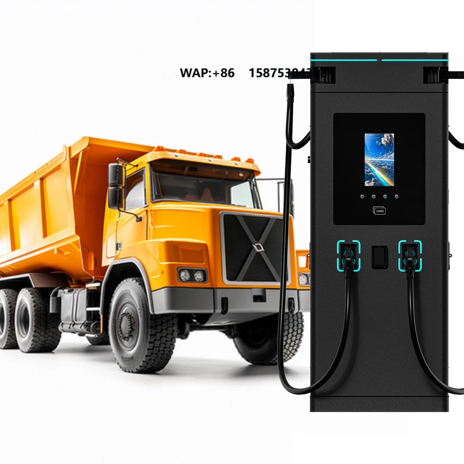 DC Fast Ev Charger 240kw 320kw 480kw CCS2/GBT Electric Vehicle Charging Piles IP55 Commercial Floor-mounted Ev Charging Station