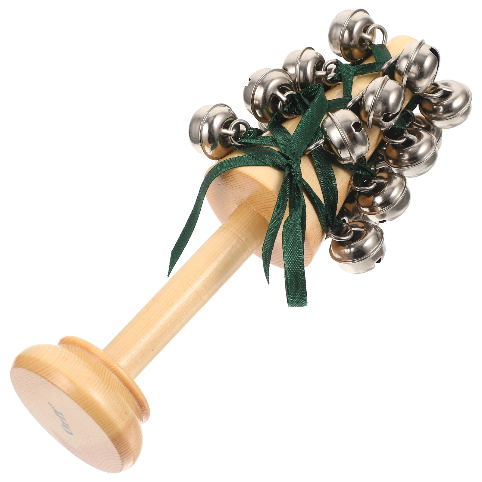 

Hand Jingle Bells Christmas Wrist Handheld Shaker Metal Handbell Child