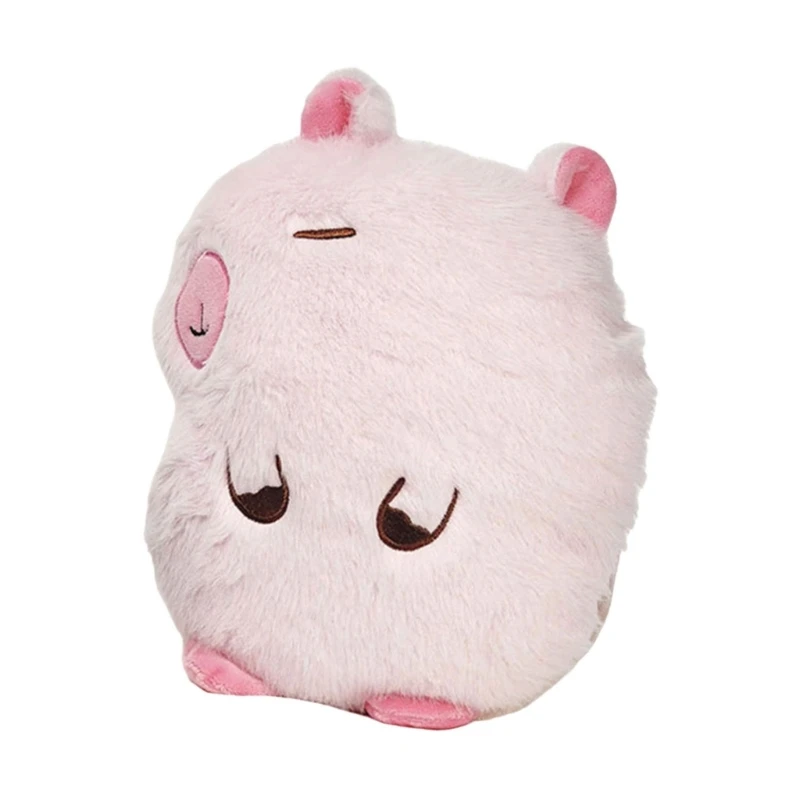 Capybara Plushie Hot Water Bottle 350ML Easy Fills Long Time Warmth Hand Warmer for Students and Seniors