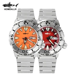 HEIMDALLR Monster V1 Automatic Mechanical Watch Japan NH36 Sapphire Crystal C3 Super Luminous 316L Stainless Steel Diving Watch