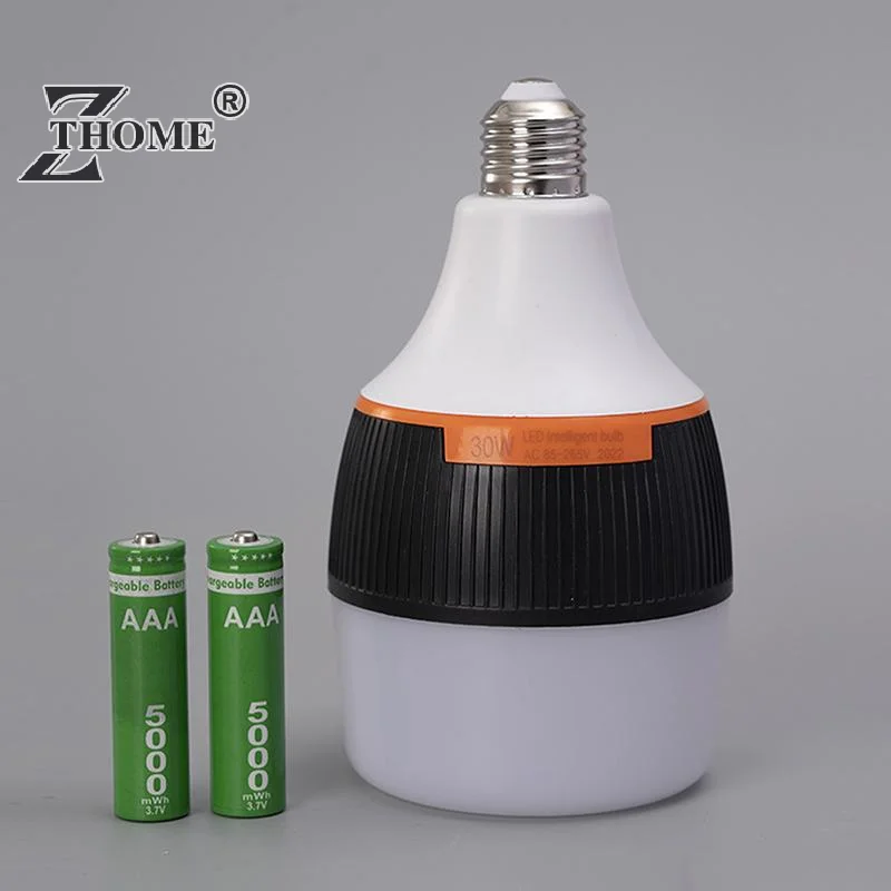 LED Emergency Light Work Bulb Lighting E27 Base Camping Lamp Emergency Light Bulb Rechargeable Cordless