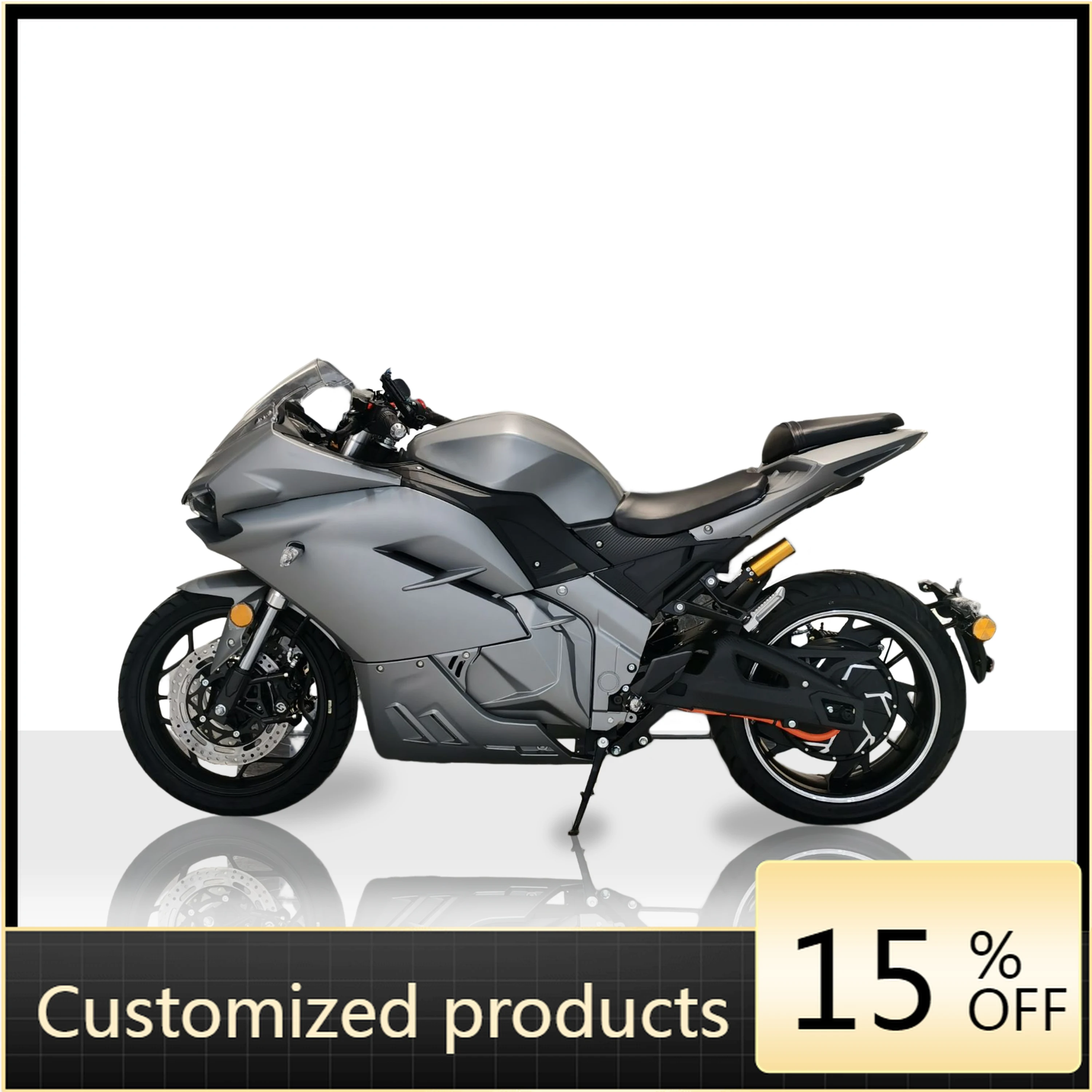 

Электрический мотоцикл Stlf Cruiser с литиевой батареей 72В 60-120Ач, запас хода 240 км, скорость до 150 км/ч