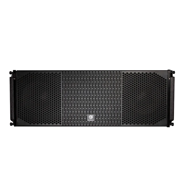 Dual 12-inch wire array speaker system