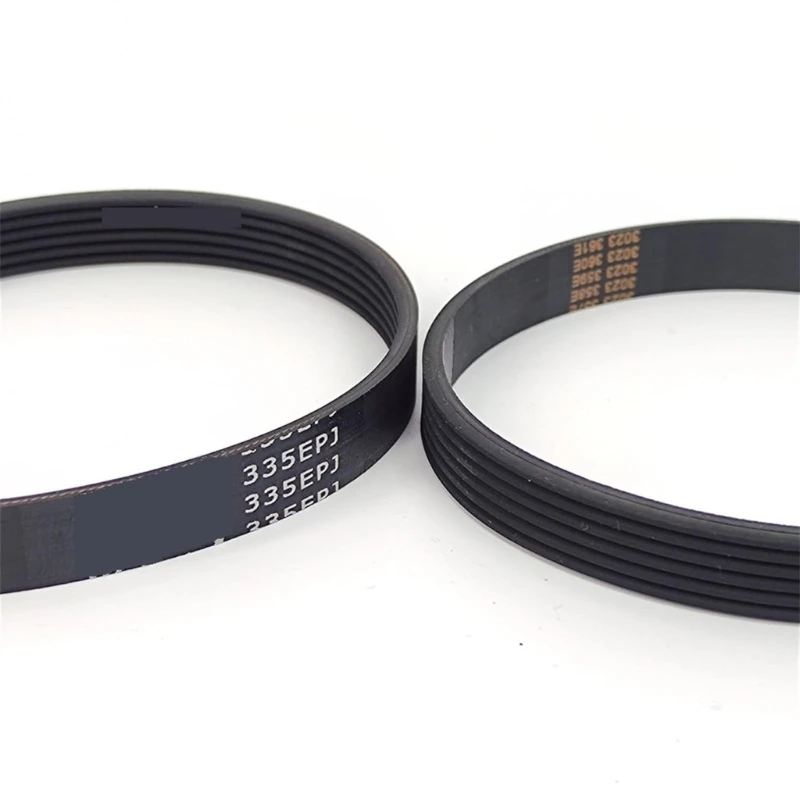 Strong Treadmill Drive Belt 335EPJ 6 Ribs Channel Replacement Belt Spare Part for Superior Power and Smooth Motion 4XBB