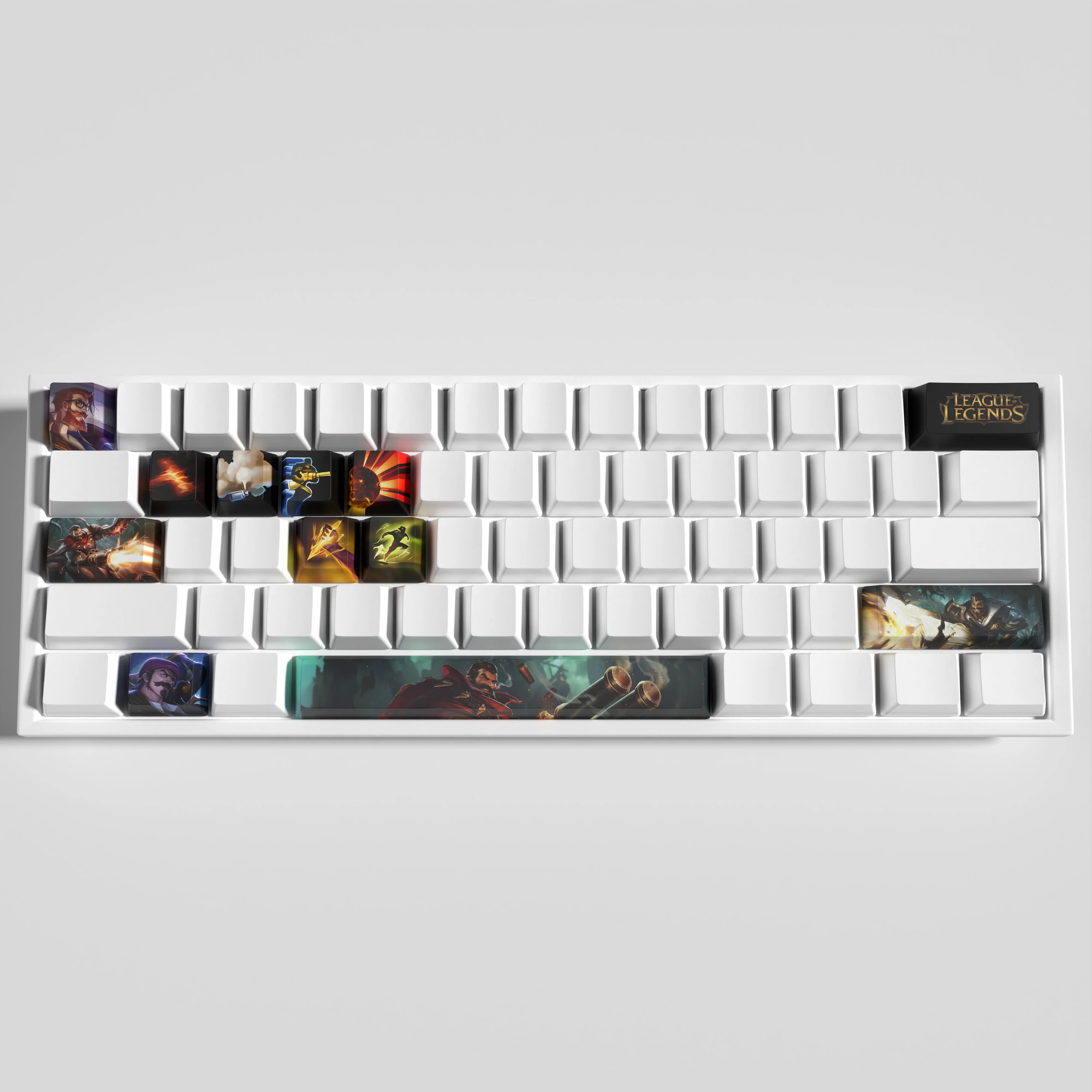 Graves keycaps League of Legends Graves keycaps  game keycaps OEM Profile 12keys PBT dye sub keycaps