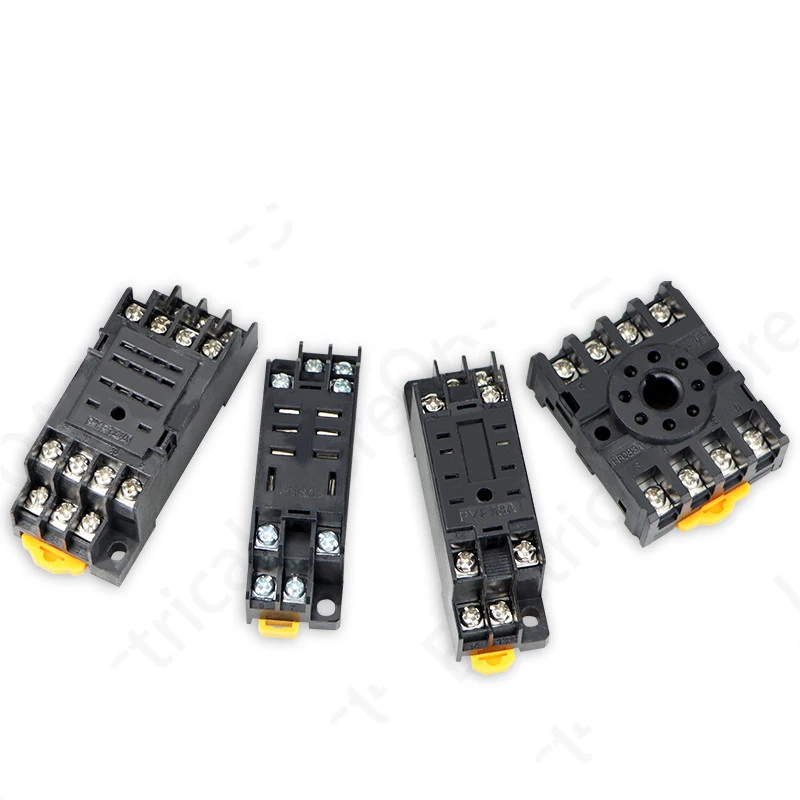 1 szt. 8pin 11pin 14pin PYF/PTF 14A podstawa przekaźnika PYF08A MY2NJ MY3NJ MY4NJ LY2NJ LY3NJ LY4NJ mały przekaźnik pośredni hhh52p/HH64P